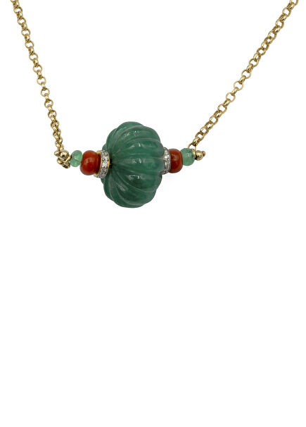 Nature Women's Gold Necklace